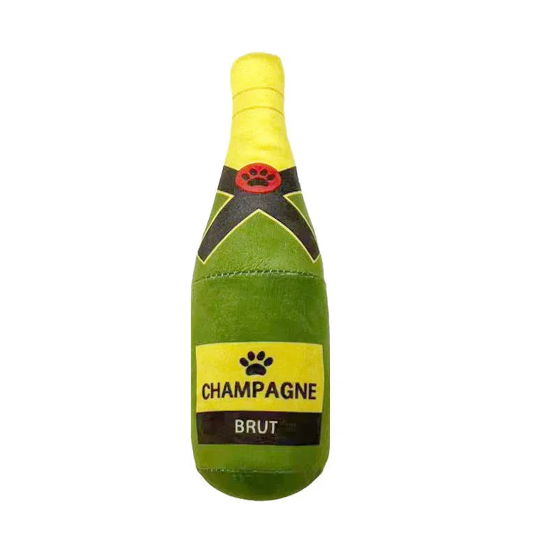 Plush Dog Toys Beer Bottle